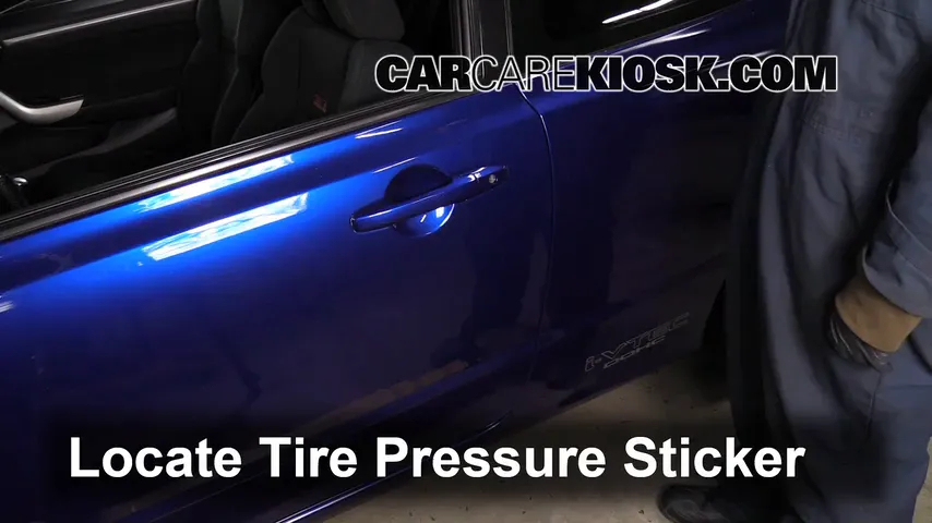 2007 Honda Civic Si 2.0L 4 Cyl. Coupe (2 Door) Tires & Wheels Check Tire Pressure